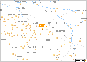 map of Chāj