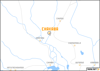 map of Chakaba