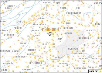 map of Chak Adil