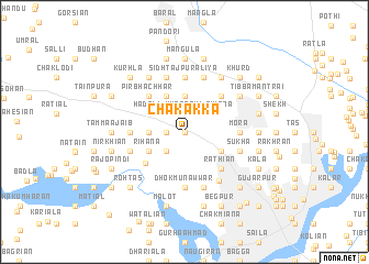 map of Chak Akka