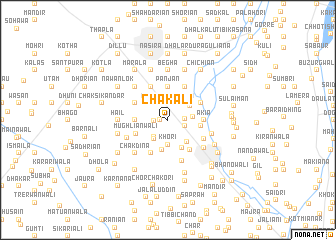 map of Chak Ali