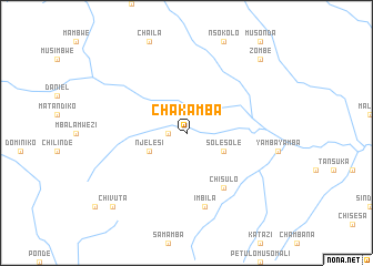 map of Chakamba