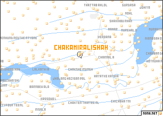 map of Chak Amīr Ali Shāh