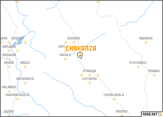 map of Chakanza