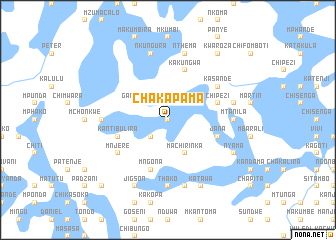 map of Chakapama