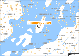 map of Chakar Darbāri