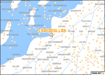 map of Chākar Ullāh