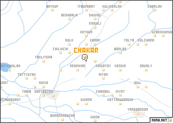 map of Chakar
