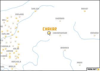 map of Chakar