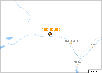 map of Chakāwar