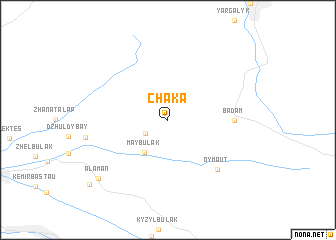 map of (( Chaka ))