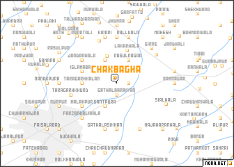 map of Chak Bagha