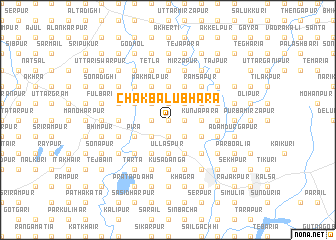 map of Chak Bālubhara