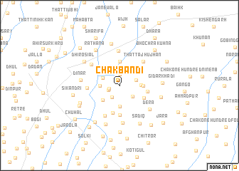 map of Chak Bandi