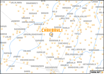 map of Chak Bawli