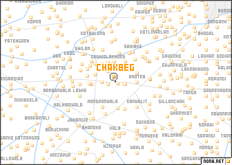 map of Chak Beg