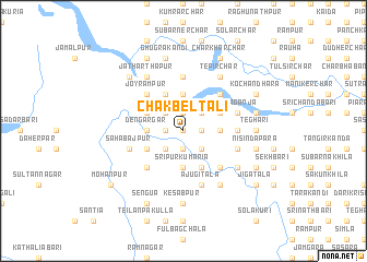 map of Chak Beltali