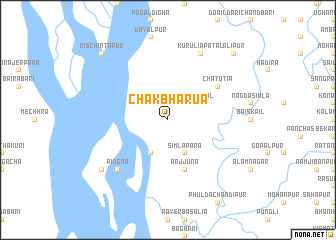 map of Chak Bharua