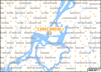 map of Chak Chāriāli