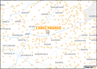 map of Chak Chauhdo