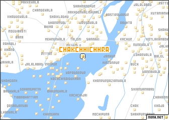 map of Chak Chhichhra