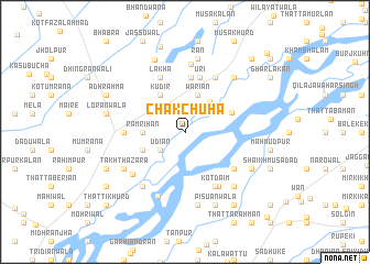 map of Chak Chūha