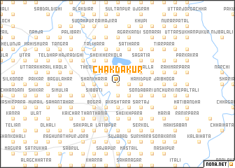 map of Chak Dakur