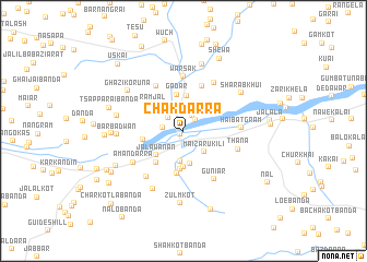 map of Chakdarra