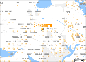 map of Chak Darya