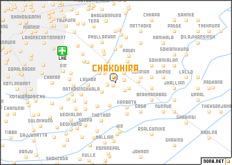 map of Chak Dhīra