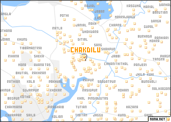 map of Chak Dilu