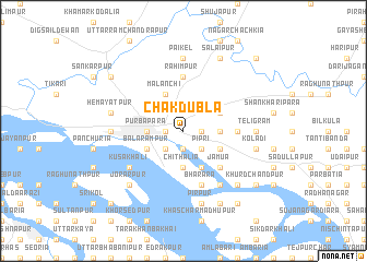 map of Chak Dubla