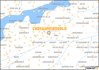 map of Chak Dūmriānwāla