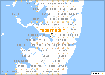 map of Chake Chake