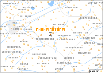 map of Chak Eight-One L