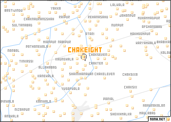 map of Chak Eight