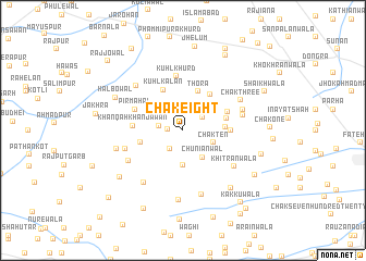 map of Chak Eight