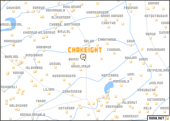 map of Chak Eight