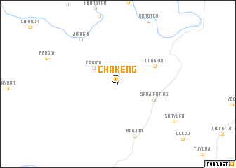 map of Chakeng
