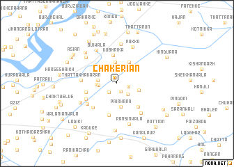 map of Chakeriān