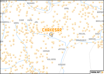 map of Chakesar