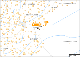 map of Chak Five