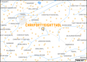 map of Chak Forty-eight-Two L