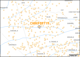 map of Chak Forty M