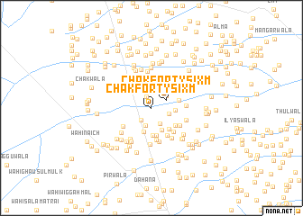 map of Chak Forty-six M