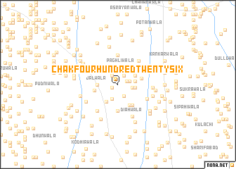 map of Chak Four Hundred Twenty-six