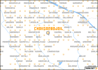 map of Chak Garbājāil