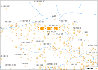 map of Chak Giripur