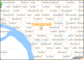 map of Chak Gochar