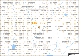 map of Chak Gopi